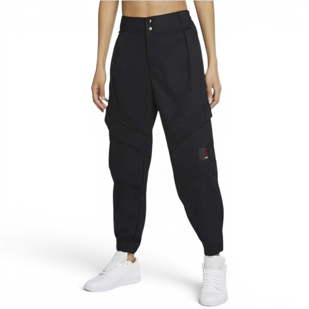 Jordan Essential Utility Pants Womens XS Black Cargo Knee Pockets CW6450-010